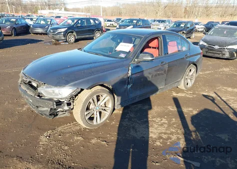 2014 BMW 335I xDrive z USA, uszkodzony, nr VIN WBA3B9C51EP458631